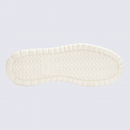Baskets Lloyd, sneaker tendances homme en cuir blanc