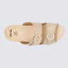 Mules Ara, mules tendances femme en cuir coquille