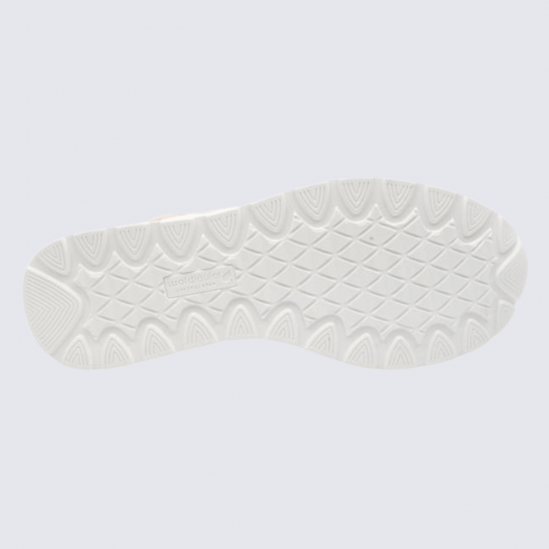 Baskets Waldlaufer, baskets chic et confortable pour femme en cuir ciel