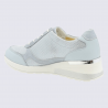 Baskets Waldlaufer, baskets chic et confortable pour femme en cuir ciel