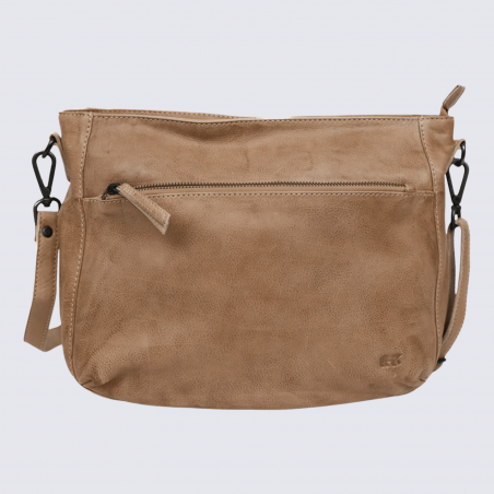 Sac à bandoulière Bear Jade, sac à bandoulière femme en cuir baltic beige