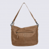 Sac à bandoulière Bear Jade, sac à bandoulière femme en cuir baltic beige