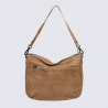 Sac à bandoulière Bear Jade, sac à bandoulière femme en cuir baltic beige
