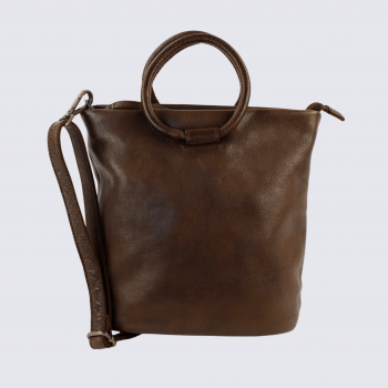 Sac porté épaule Bear, sac main/porté épaule Ank femme en cuir bryn