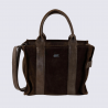 Sac fourre tout Bear, sac fourre tout Nova femme en cuir brun