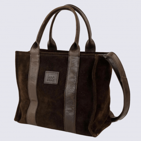 Sac fourre tout Bear, sac fourre tout Nova femme en cuir brun