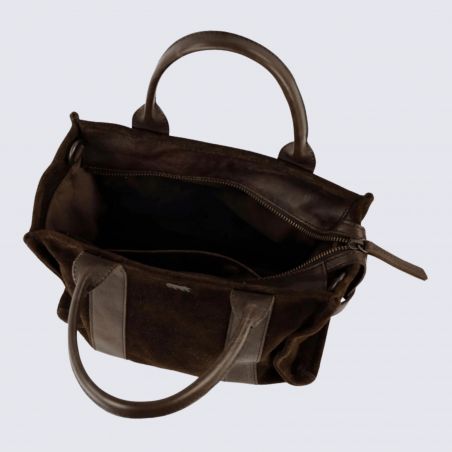 Sac fourre tout Bear, sac fourre tout Nova femme en cuir brun