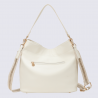Sac à main Lulu Castagnette, sac à main Aissam écru