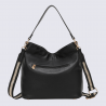 Sac à main Lulu Castagnette, sac à main Aissam noir