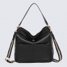 Sac à main Lulu Castagnette, sac à main Aissam noir