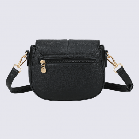 Sac à main Lulu Castagnette, sac à main Alaric noir