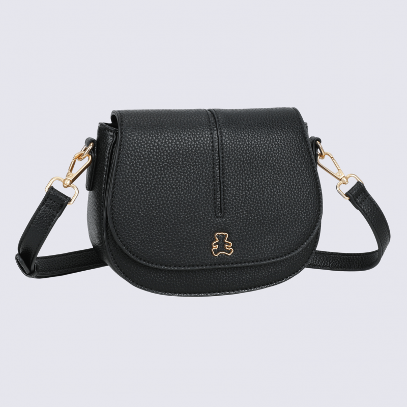 Sac à main Lulu Castagnette, sac à main Alaric noir