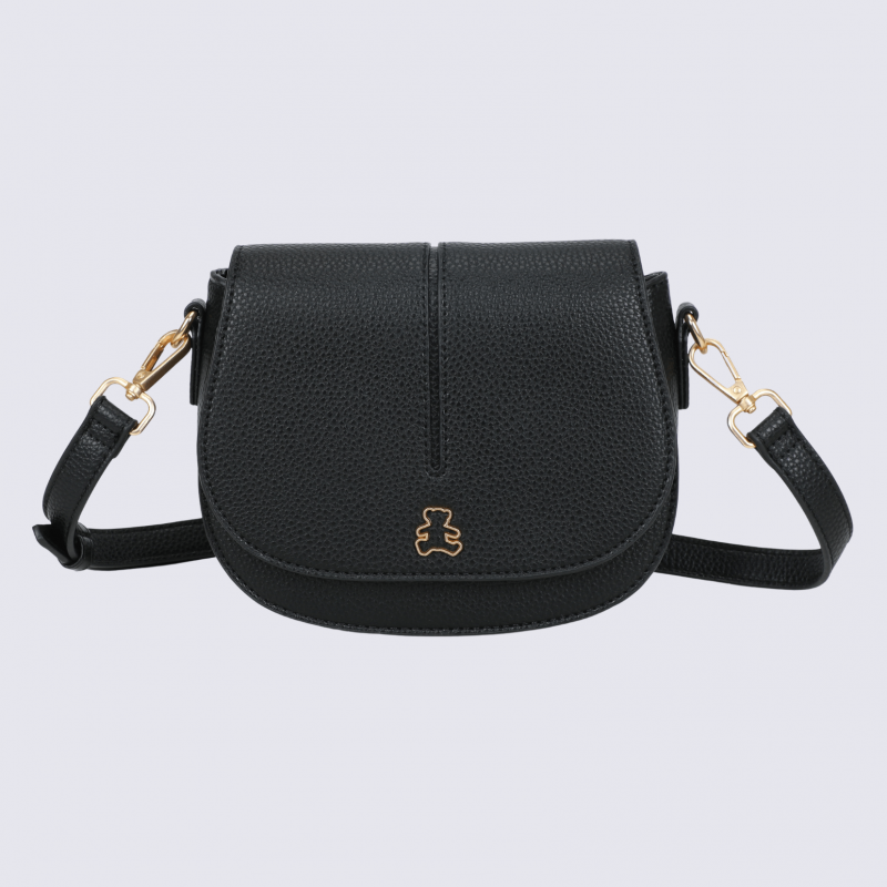 Sac à main Lulu Castagnette, sac à main Alaric noir