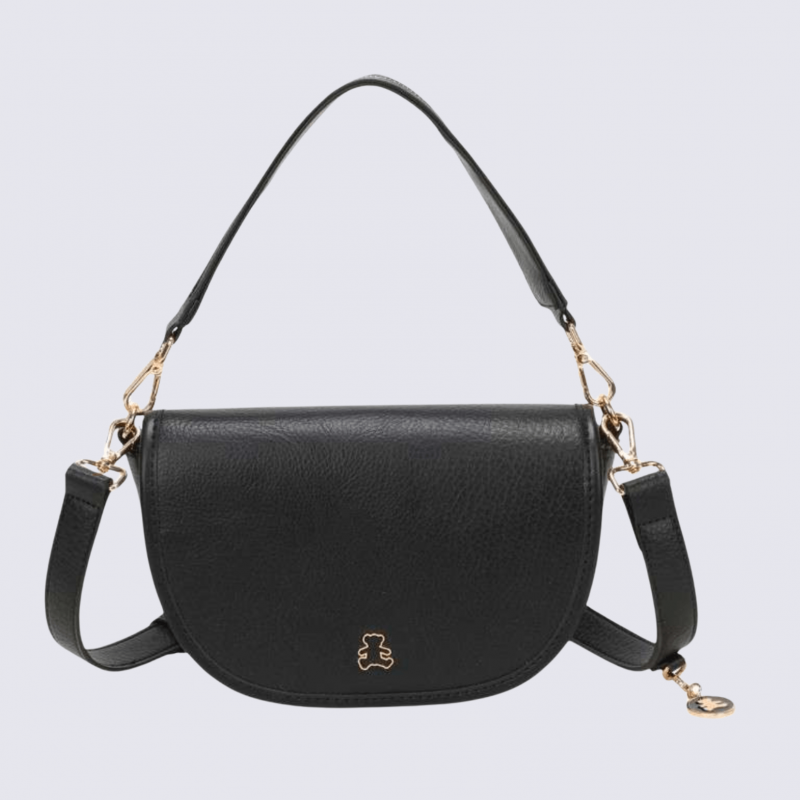 Sac à main Lulu Castagnette, sac à main Alec noir