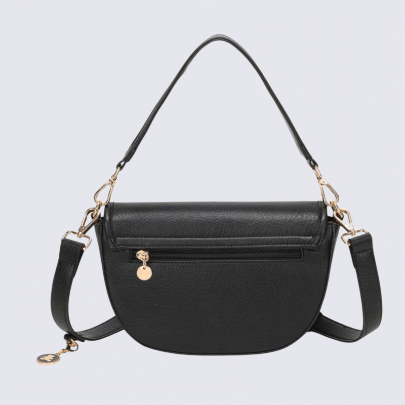 Sac à main Lulu Castagnette, sac à main Alec noir