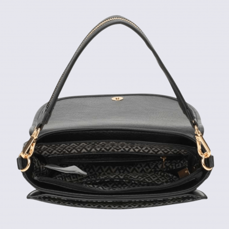Sac à main Lulu Castagnette, sac à main Alec noir