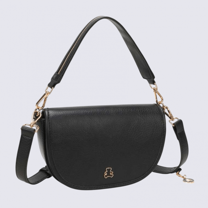 Sac à main Lulu Castagnette, sac à main Alec noir