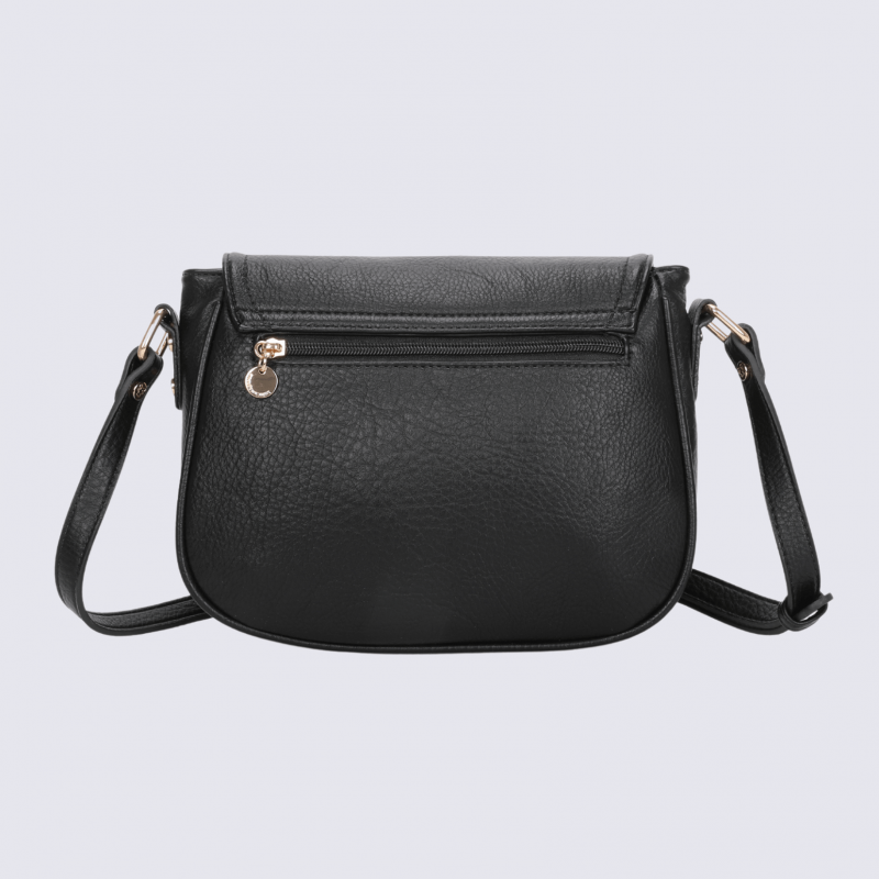 Sac à main Lulu Castagnette, sac à main Obert noir