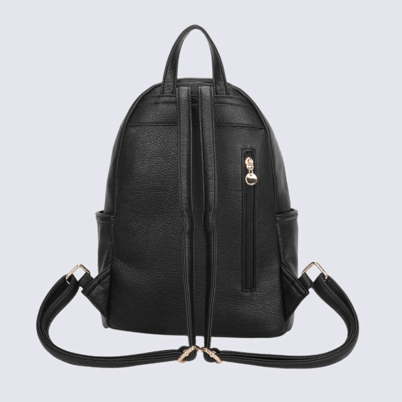 Sac à main Lulu Castagnette, sac à main Yanick noir