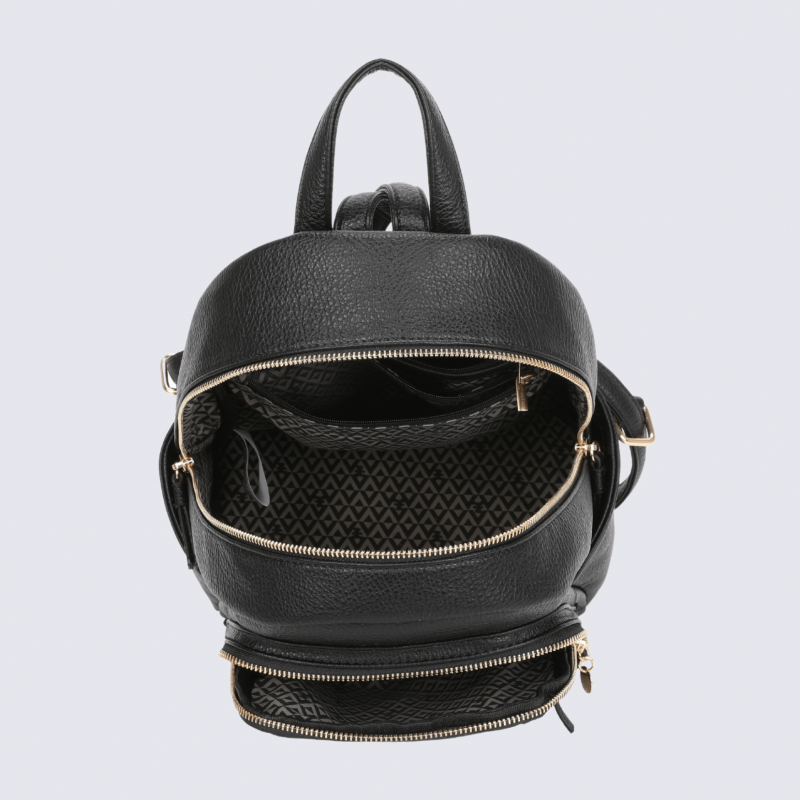 Sac à main Lulu Castagnette, sac à main Yanick noir