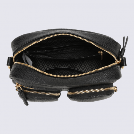Sac à main Lulu Castagnette, sac à main Zahra noir