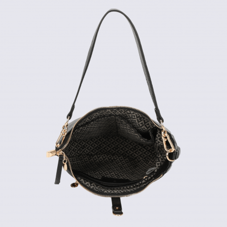 Sac à main Lulu Castagnette, sac à main Zayden noir