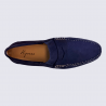 Mocassins Arima, mocassins tendances homme en cuir marine