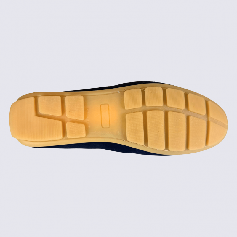 Mocassins Arima, mocassins tendances homme en cuir marine