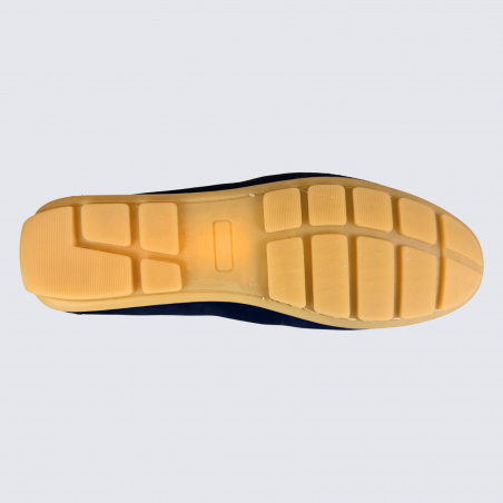Mocassins Arima, mocassins tendances homme en cuir marine