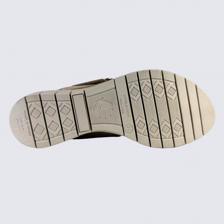 Nu-pieds Aros by Arima, nu pieds femme confort à brides en cuir champagne