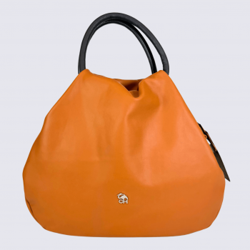 Sac Charlotte, sac tendance femme en cuir couleur cuir
