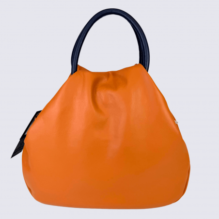 Sac Charlotte, sac tendance femme en cuir couleur cuir