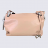 Sac Charlotte, sac tendance femme en cuir poudre gris