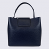Mini sac Charlotte, sac bandoulière moderne femme en cuir marine