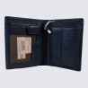 Porte feuilles Charlotte, porte feuilles moderne femme en cuir noir