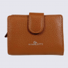 Porte feuilles Charlotte, porte feuilles moderne femme en cuir
