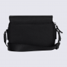 Sacoche Hexagona, sacoche homme en nylon et cuir noir