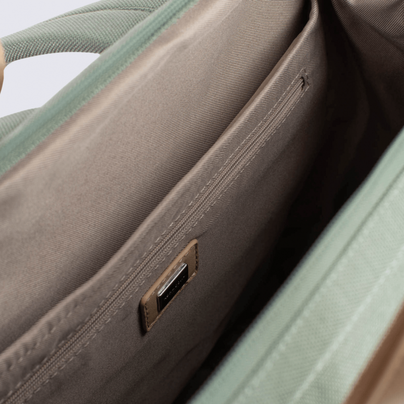 Sac à dos Hexagona, sac à dos en nylon menthe