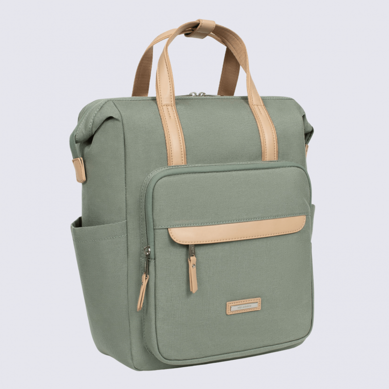 Sac à dos Hexagona, sac à dos en nylon menthe