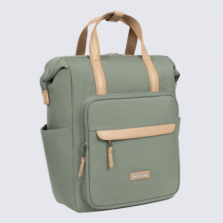 Sac à dos Hexagona, sac à dos en nylon menthe