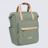 Sac à dos Hexagona, sac à dos en nylon menthe
