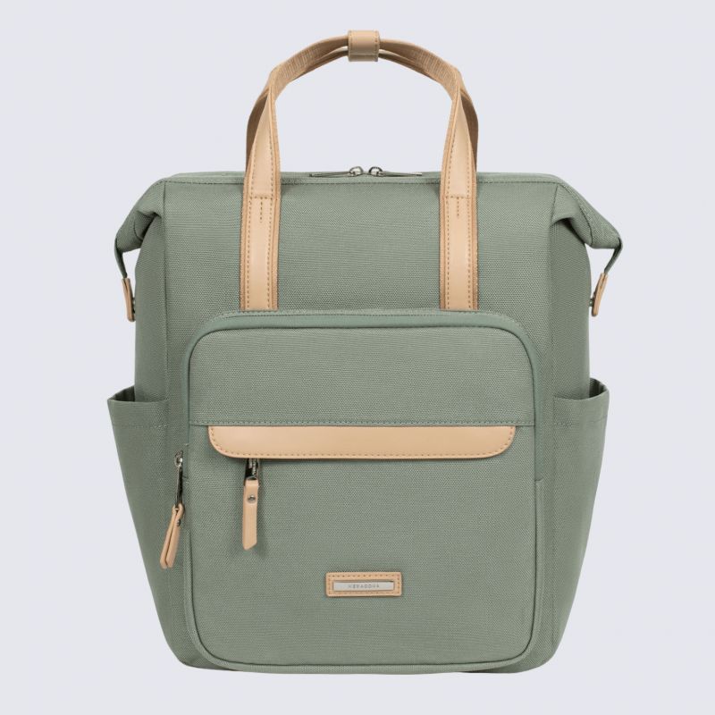 Sac à dos Hexagona, sac à dos en nylon menthe