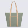 Sac cabas porté épaule Hexagona, sac cabas porté épaule en nylon menthe
