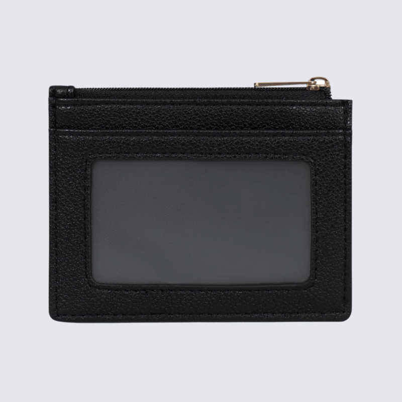 Porte-cartes Hexagona, porte-cartes ligne Lys femme noir