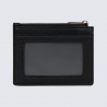 Porte-cartes Hexagona, porte-cartes ligne Lys femme noir