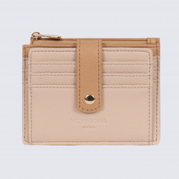 Porte-cartes Hexagona, porte-cartes ligne Lys femme nude sable