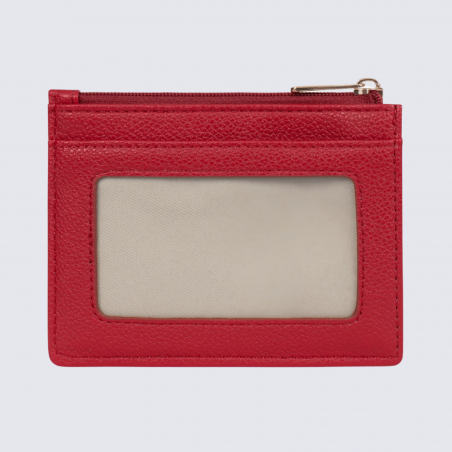 Porte-cartes Hexagona, porte-cartes ligne Lys femme rouge