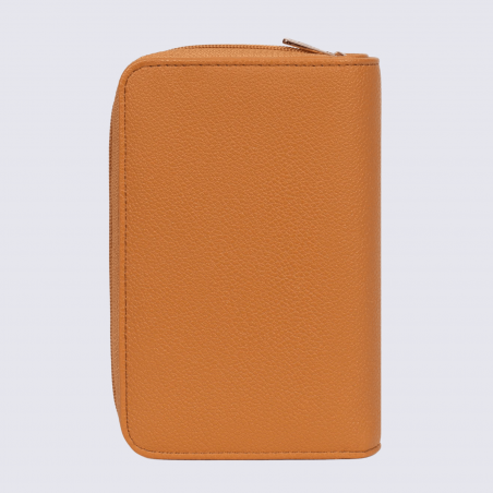 Portefeuille Hexagona, portefeuille ligne Lys femme tan