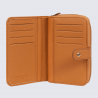 Portefeuille Hexagona, portefeuille ligne Lys femme tan