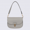 Sac porté épaule Hexagona, sac porté épaule classe et moderne femme en gris clair